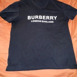 Men burberry shirt small